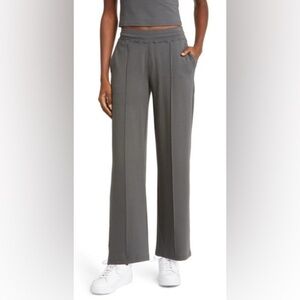 Outdoor Voices BeachTree Wide Leg Pants in Dark Shadow Grey